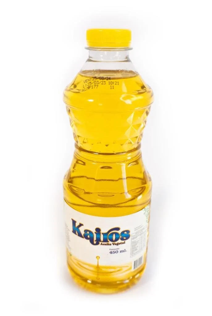 Aceite vegetal KAIROS², presentación de 450 ml